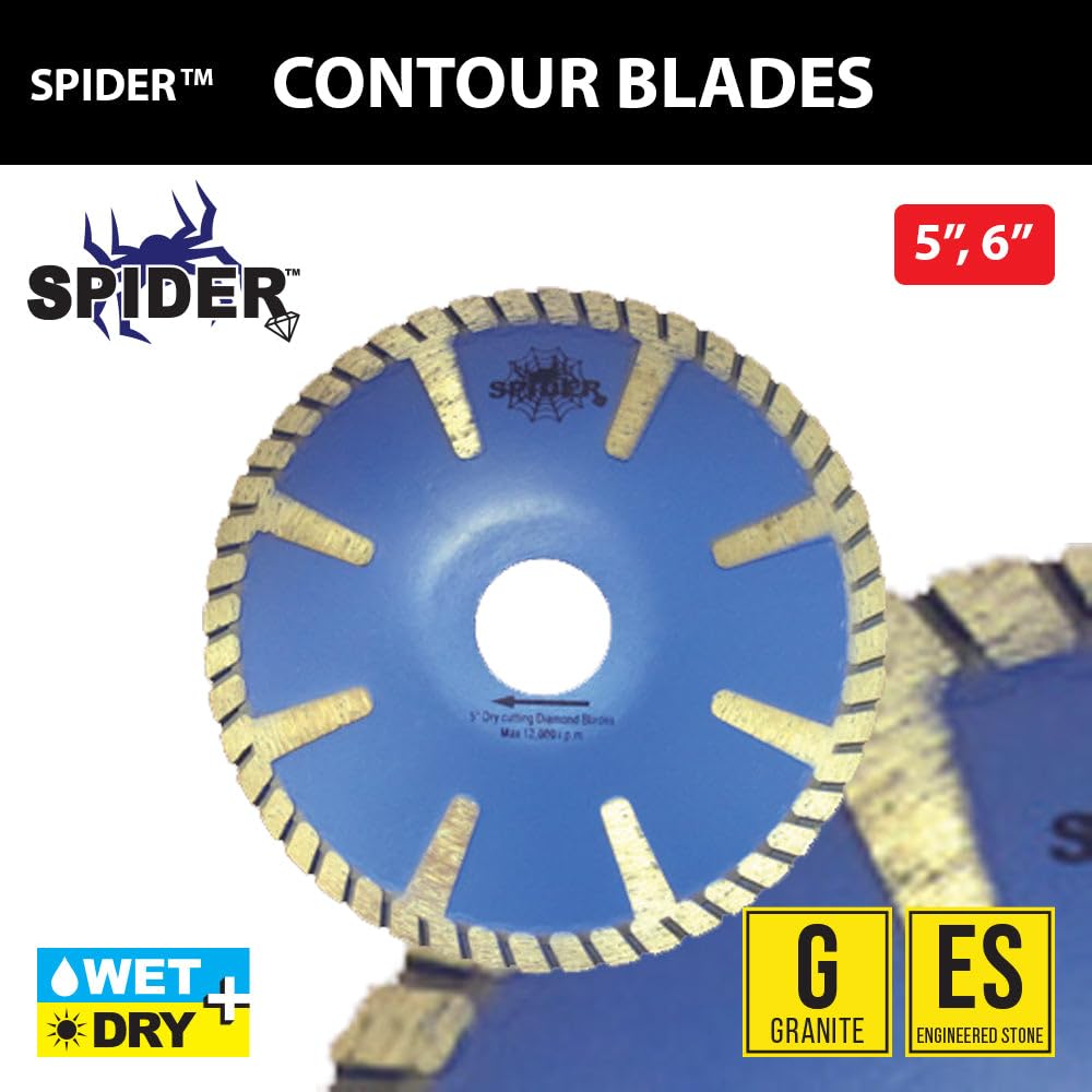 Spider™ Contour Blades Diameter (5',6")