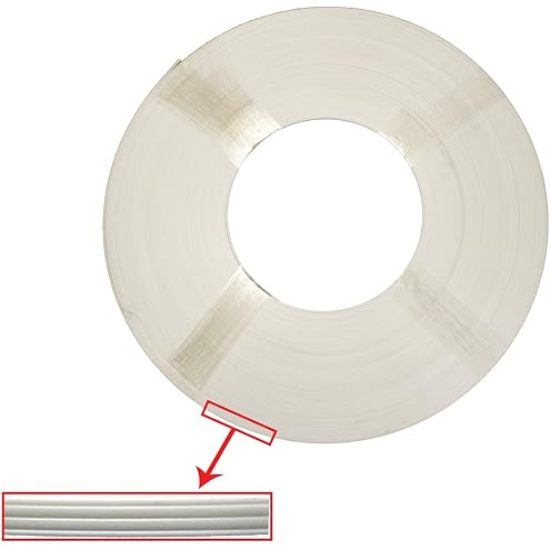 ZAK™ Fiberglass Rodding Rods 1/8” x 3/8” – 328 feet Roll, High-Strength Stone Reinforcement for Granite, Marble & Quartz, Non-Rust, Easy-Cut Fiberglass Rods.