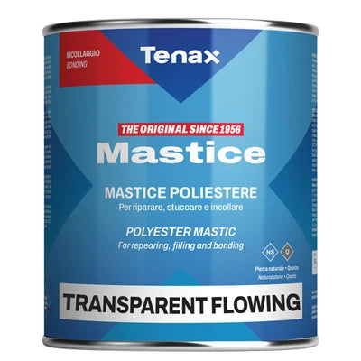 Transparent Flowing Polyester 5 Gallon