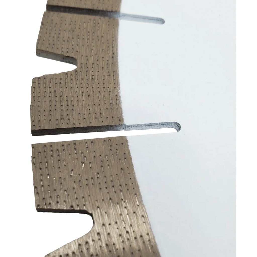 Patterned Diamond Blade for Quartzite (14" - 18")