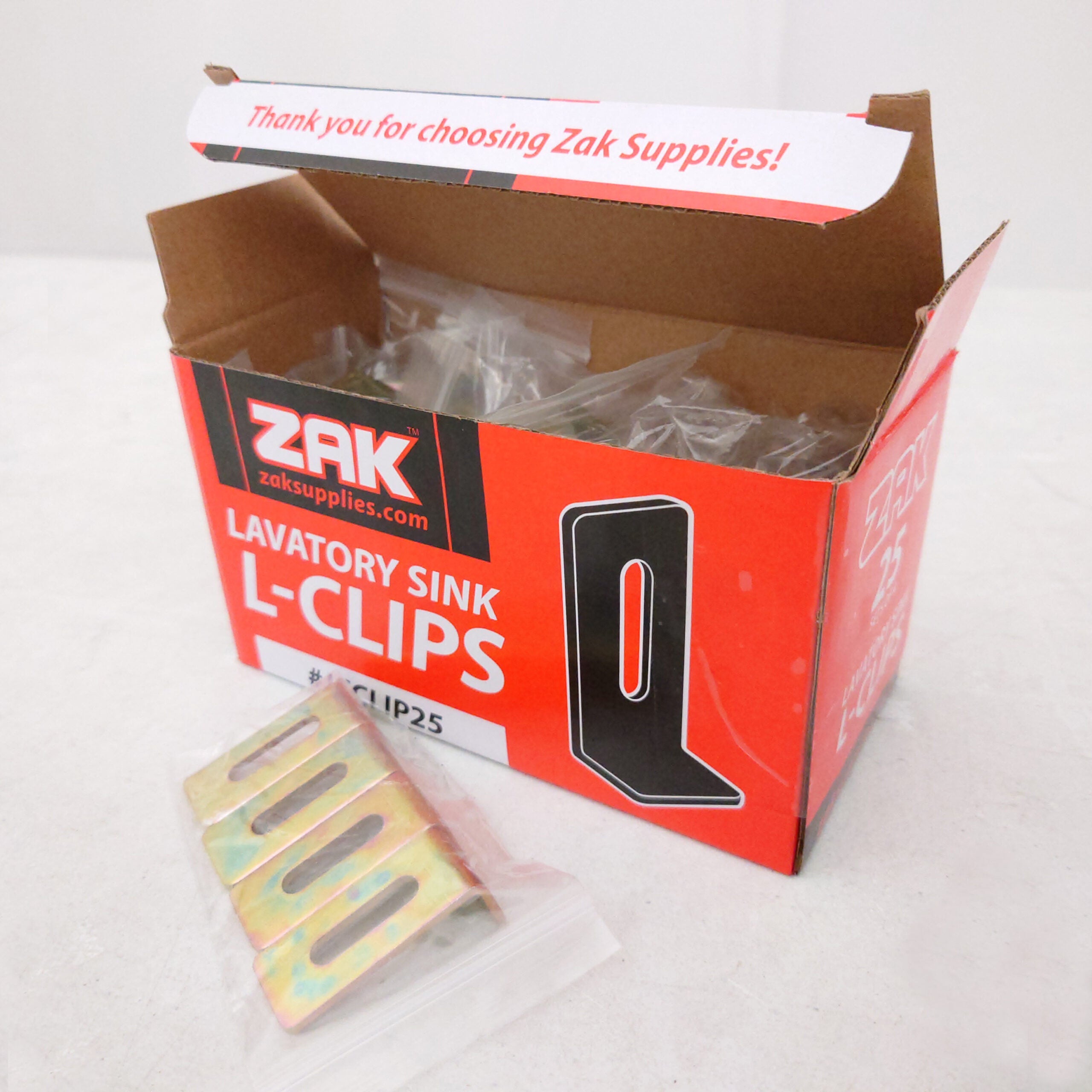 ZAK™ Sink (L) Clips