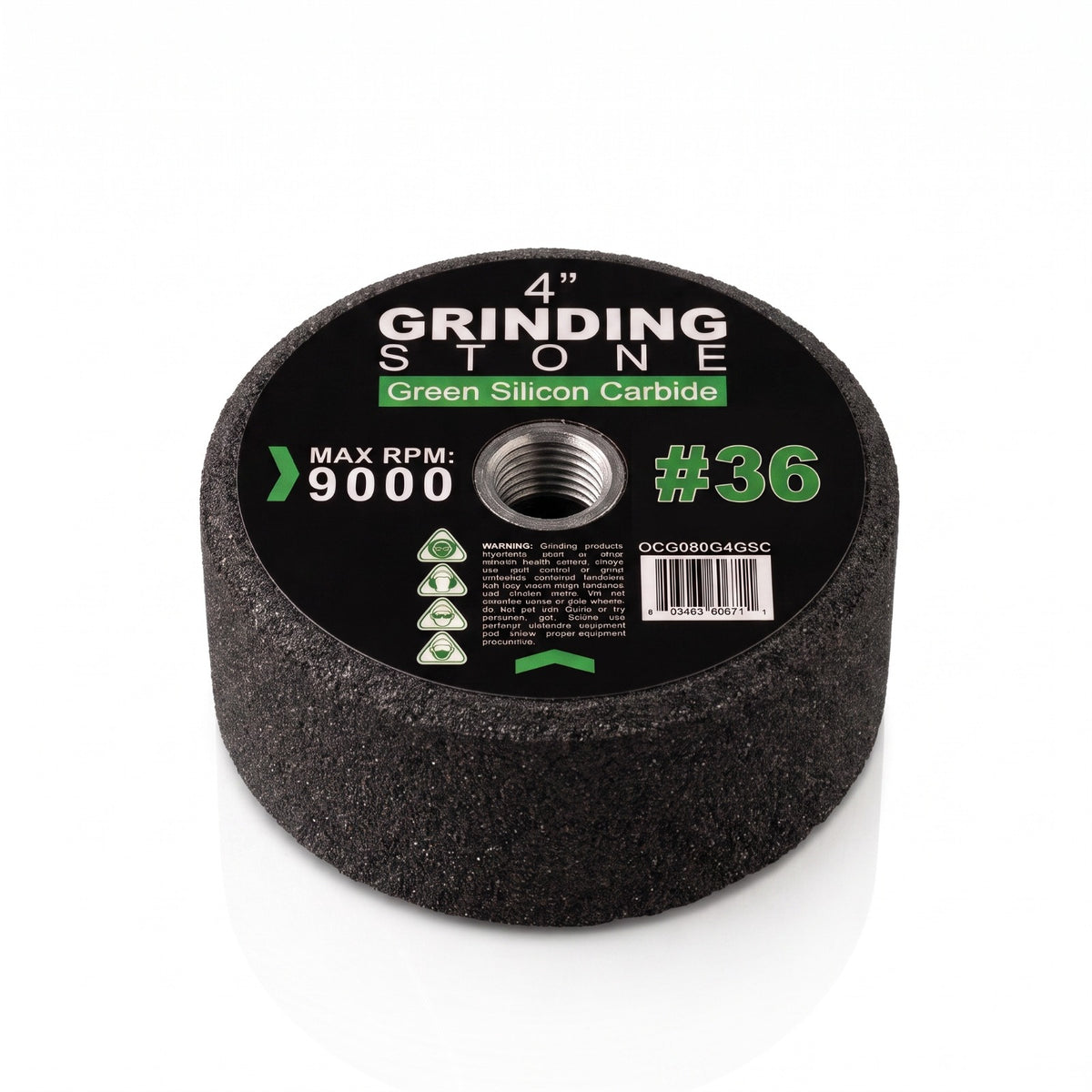 ZAK Grinding Stones 4in (Green Silicon Carbide)