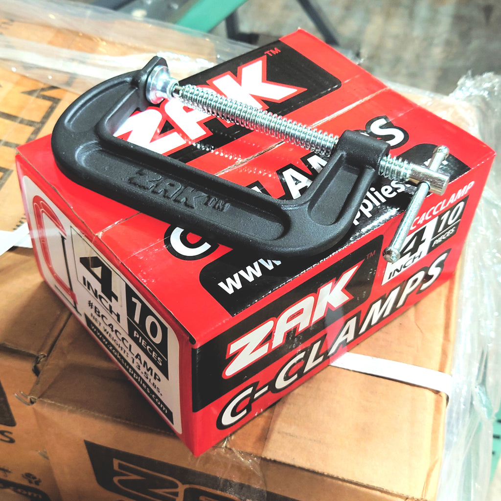 ZAK C-Clamps 4in