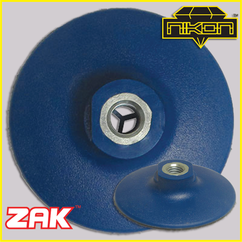 ZAK Blue Rigid Backer Pads